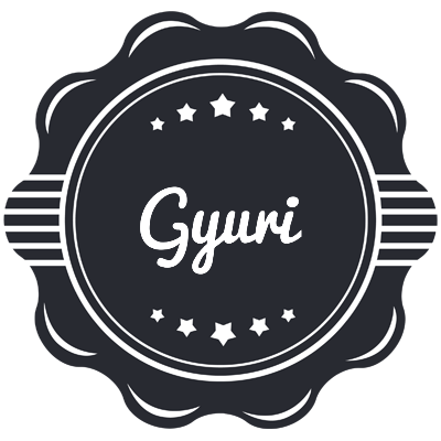 Gyuri badge logo
