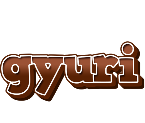Gyuri brownie logo