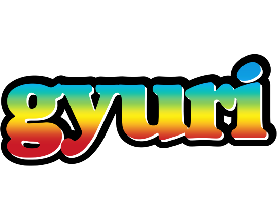 Gyuri color logo