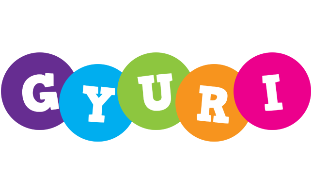Gyuri happy logo