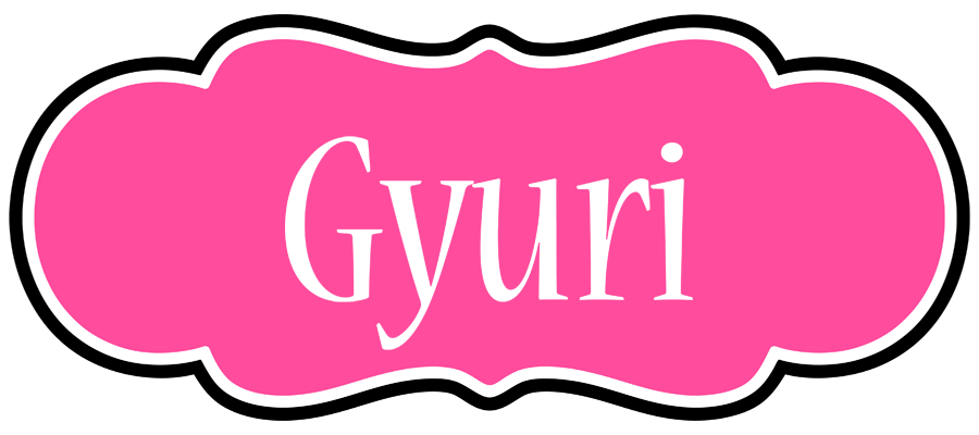 Gyuri invitation logo