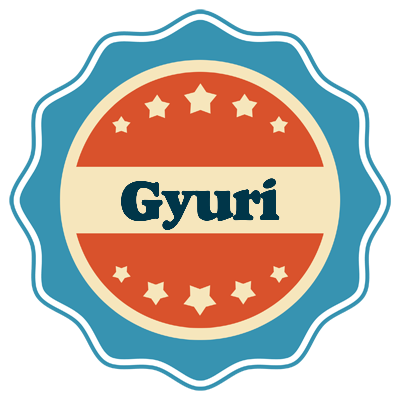Gyuri labels logo