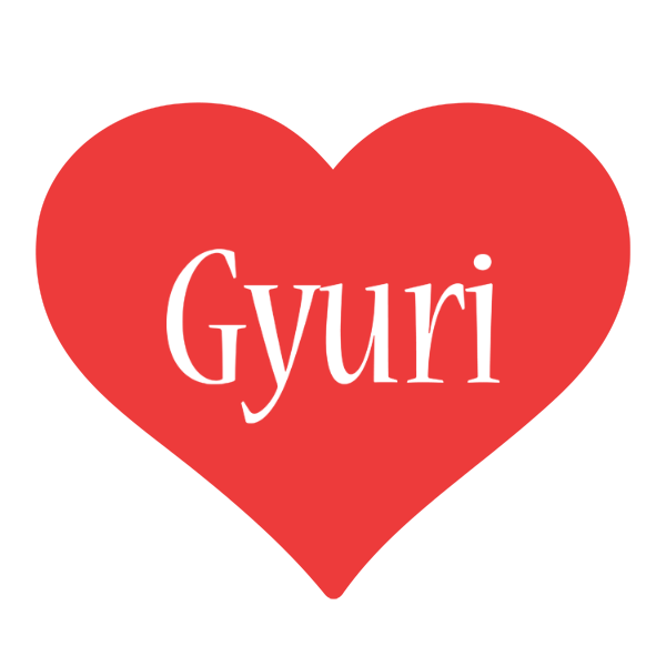 Gyuri love logo