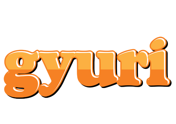 Gyuri orange logo