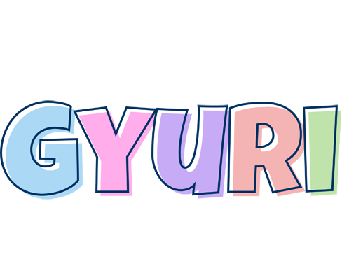 Gyuri pastel logo