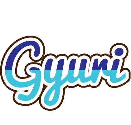 Gyuri raining logo