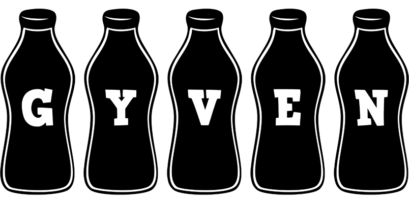 Gyven bottle logo