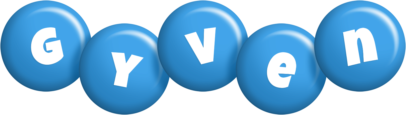 Gyven candy-blue logo