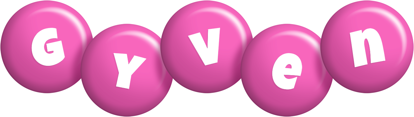 Gyven candy-pink logo