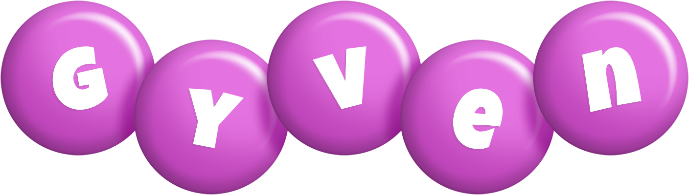 Gyven candy-purple logo
