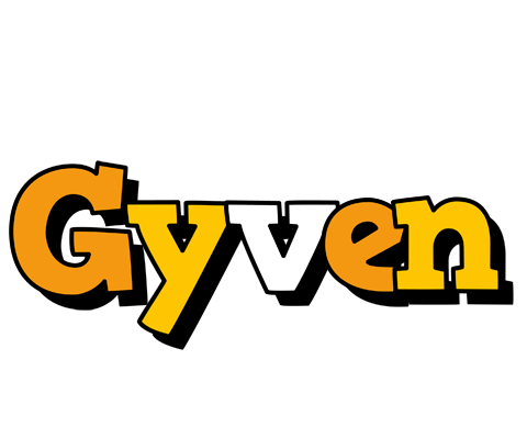Gyven cartoon logo