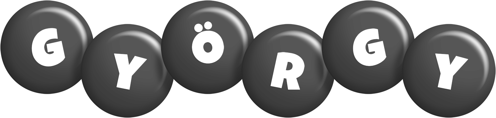 György candy-black logo