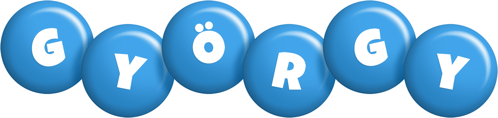 György candy-blue logo