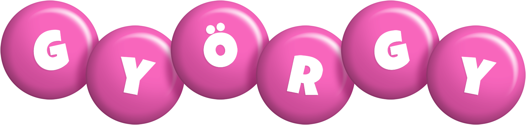 György candy-pink logo