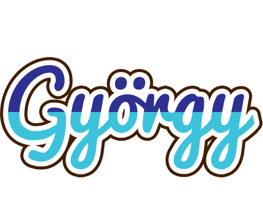 György raining logo