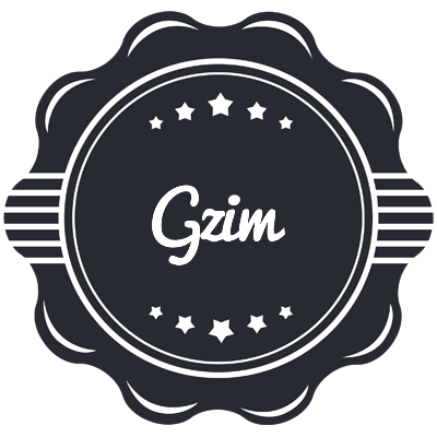Gzim badge logo