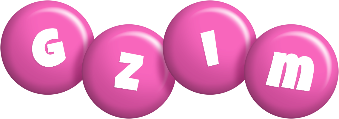 Gzim candy-pink logo