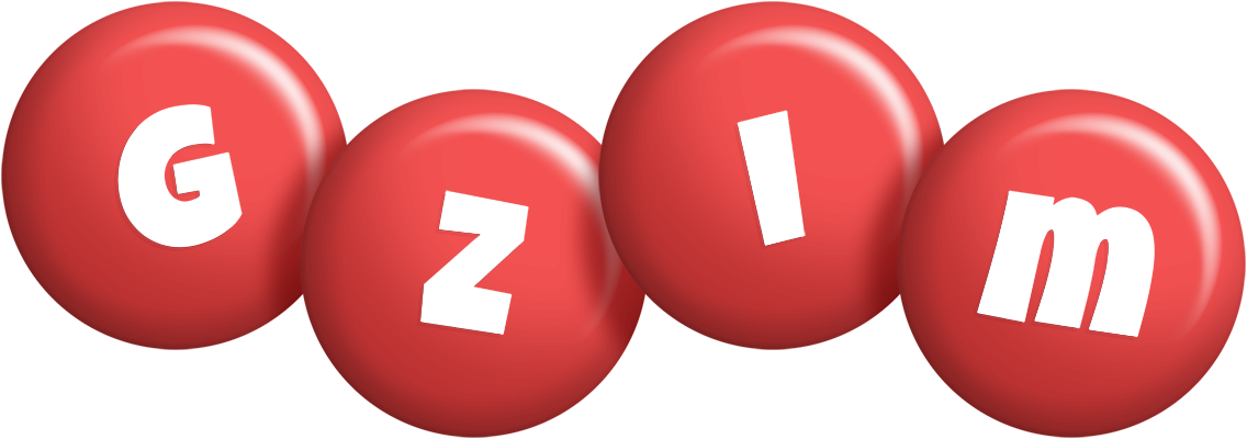 Gzim candy-red logo