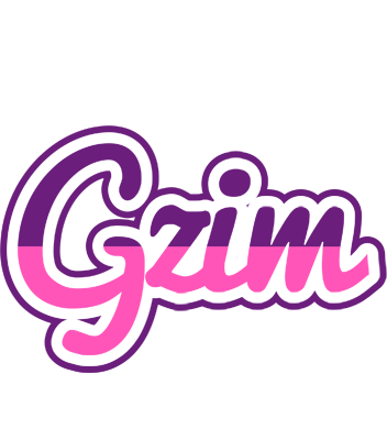 Gzim cheerful logo