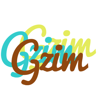 Gzim cupcake logo