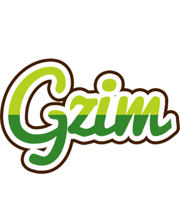 Gzim golfing logo