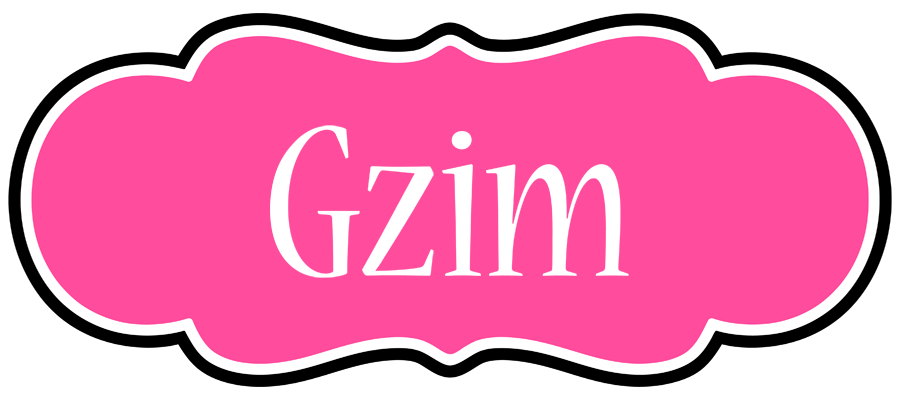 Gzim invitation logo