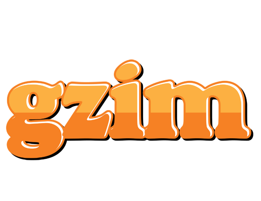 Gzim orange logo