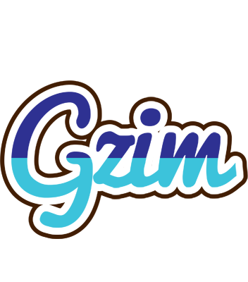 Gzim raining logo