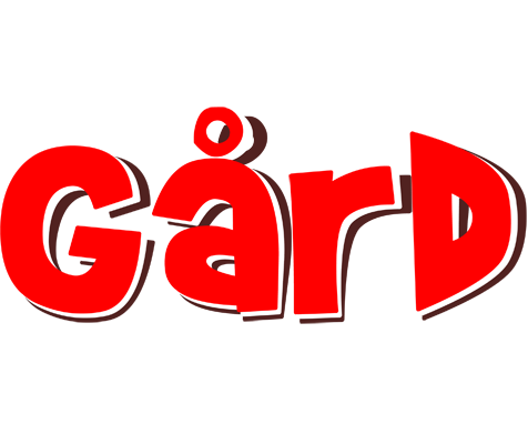 Gård basket logo