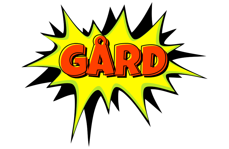 Gård bigfoot logo
