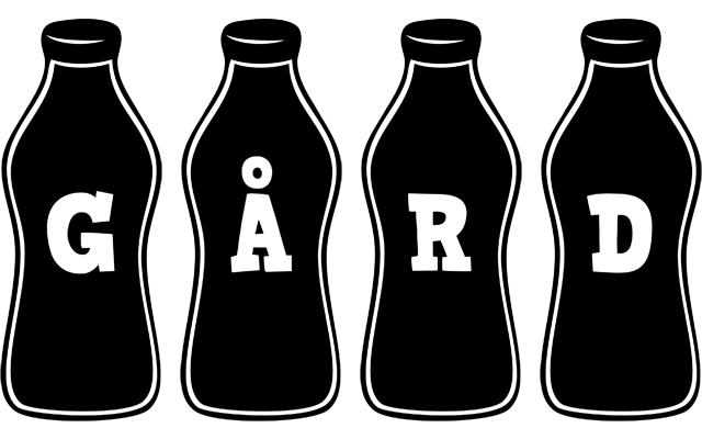 Gård bottle logo