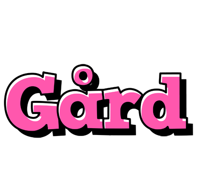 Gård girlish logo