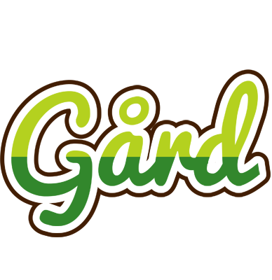 Gård golfing logo