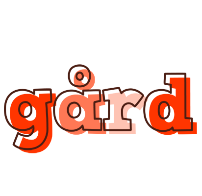 Gård paint logo