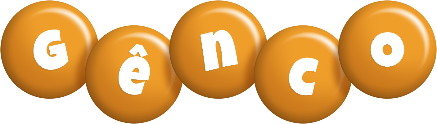 Gênco candy-orange logo
