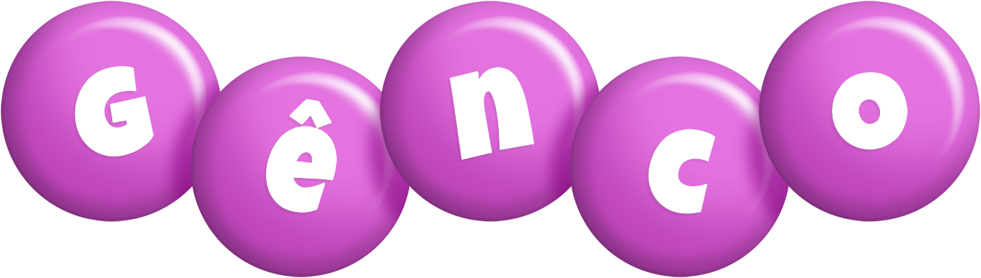 Gênco candy-purple logo