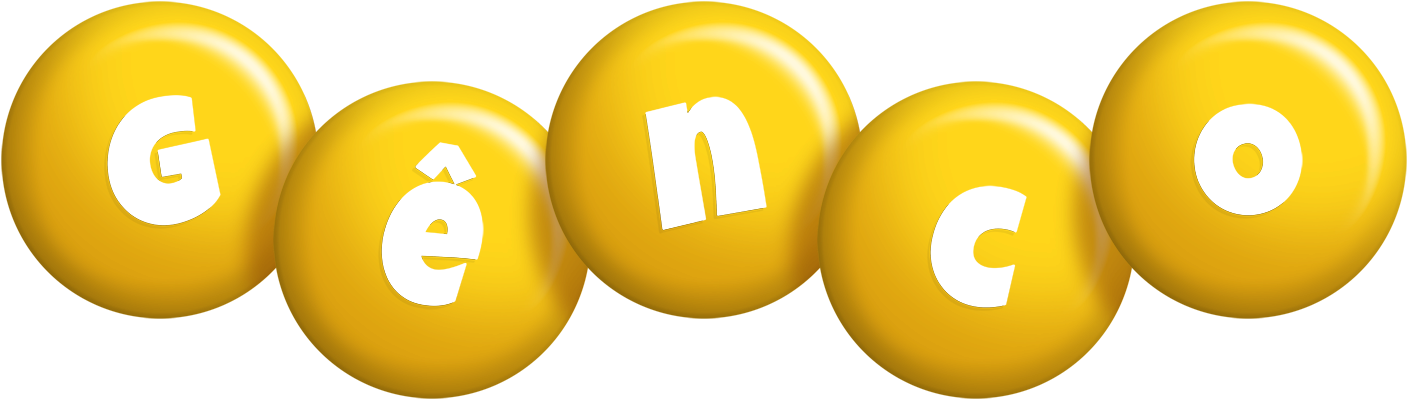 Gênco candy-yellow logo