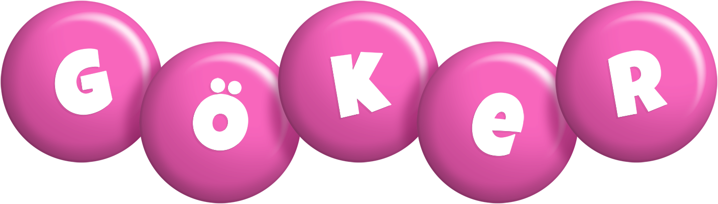 Göker candy-pink logo