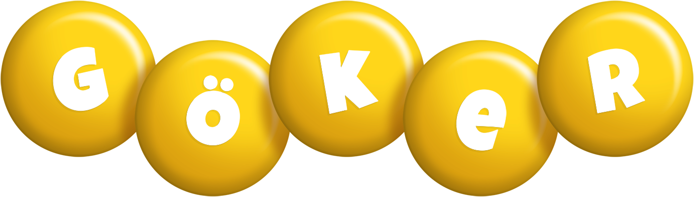 Göker candy-yellow logo