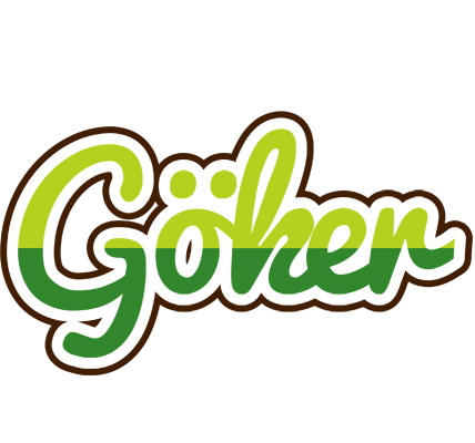 Göker golfing logo