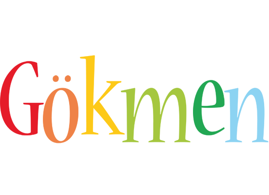 Gökmen birthday logo
