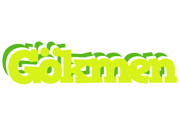 Gökmen citrus logo
