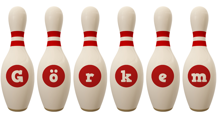 Görkem bowling-pin logo