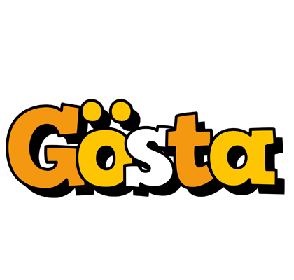 Gösta cartoon logo