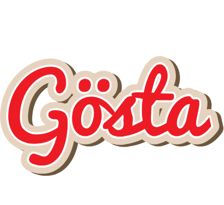 Gösta chocolate logo