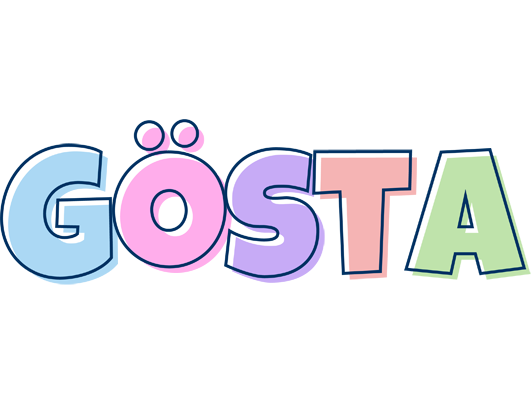 Gösta pastel logo