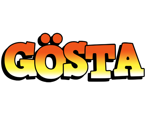 Gösta sunset logo