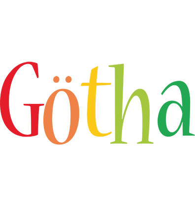 Götha birthday logo