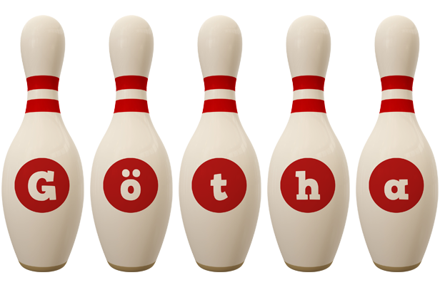 Götha bowling-pin logo