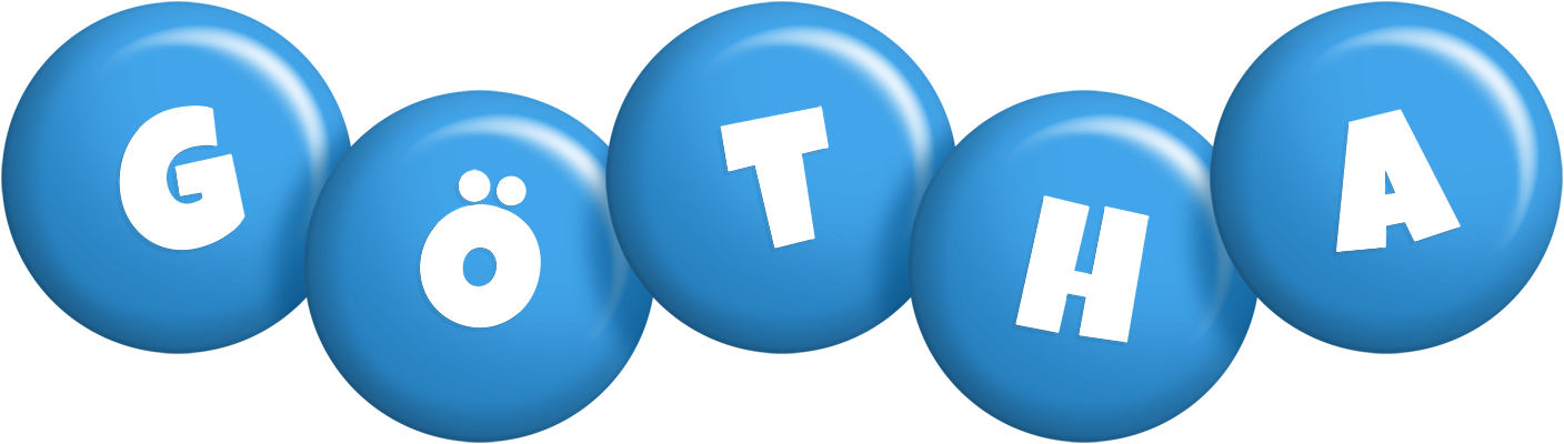 Götha candy-blue logo